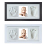 Hand and Foot Print Clay Photo Frame